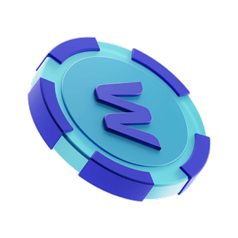 Floating coin
